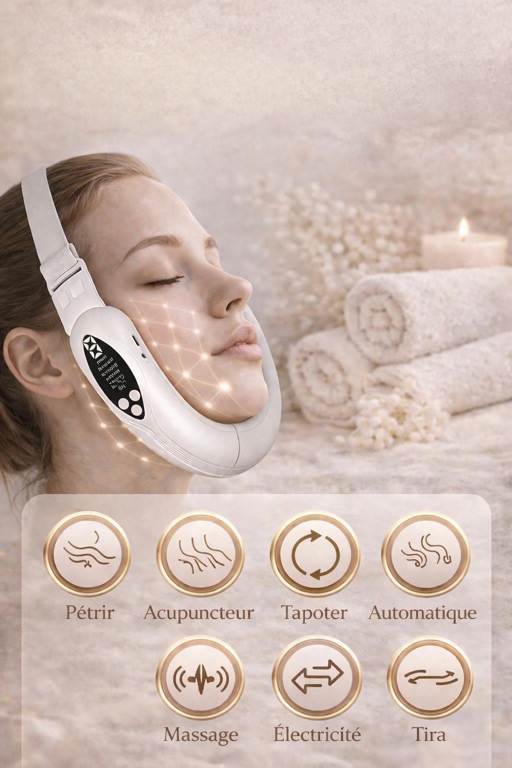 NOVALY GLOW Lift Pro - V face beauty device