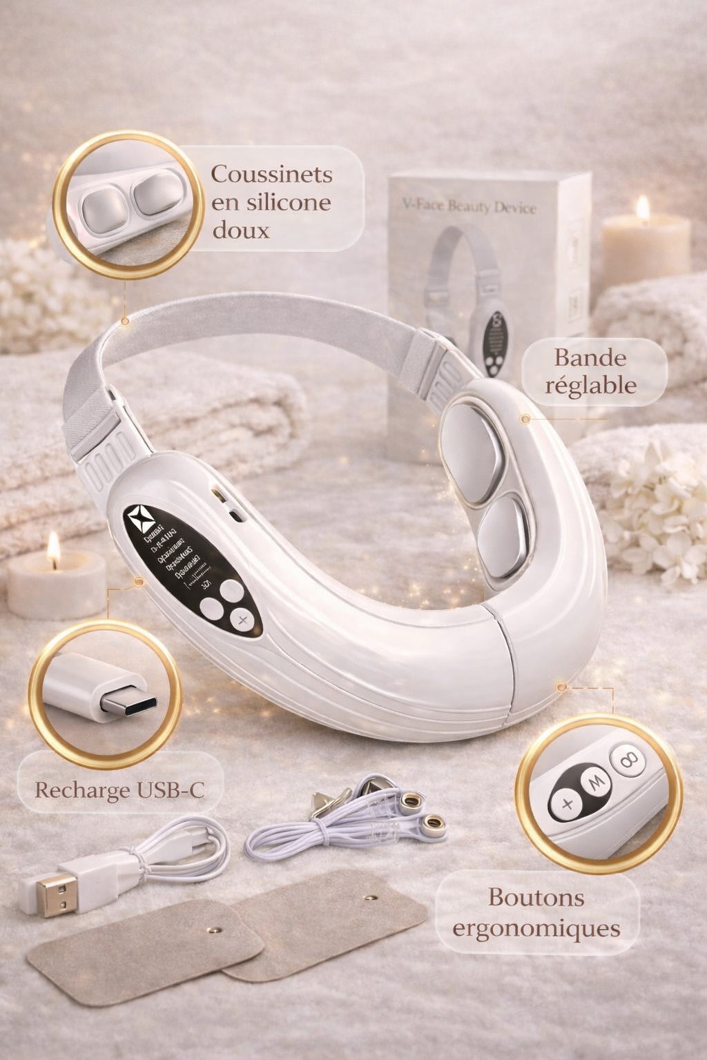 NOVALY GLOW Lift Pro - V face beauty device